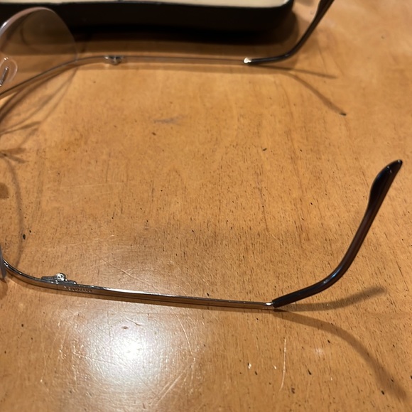 Chanel Vintage wire rimmed cat eyes clear glasses Never worn , left in case - Picture 6 of 16